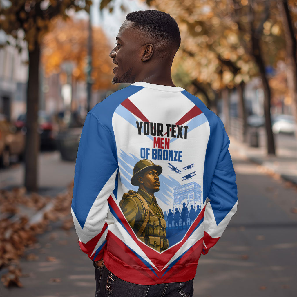 Personalized Harlem Hellfighters Sweatshirt Vintage WWI Military History Patriotic Art
