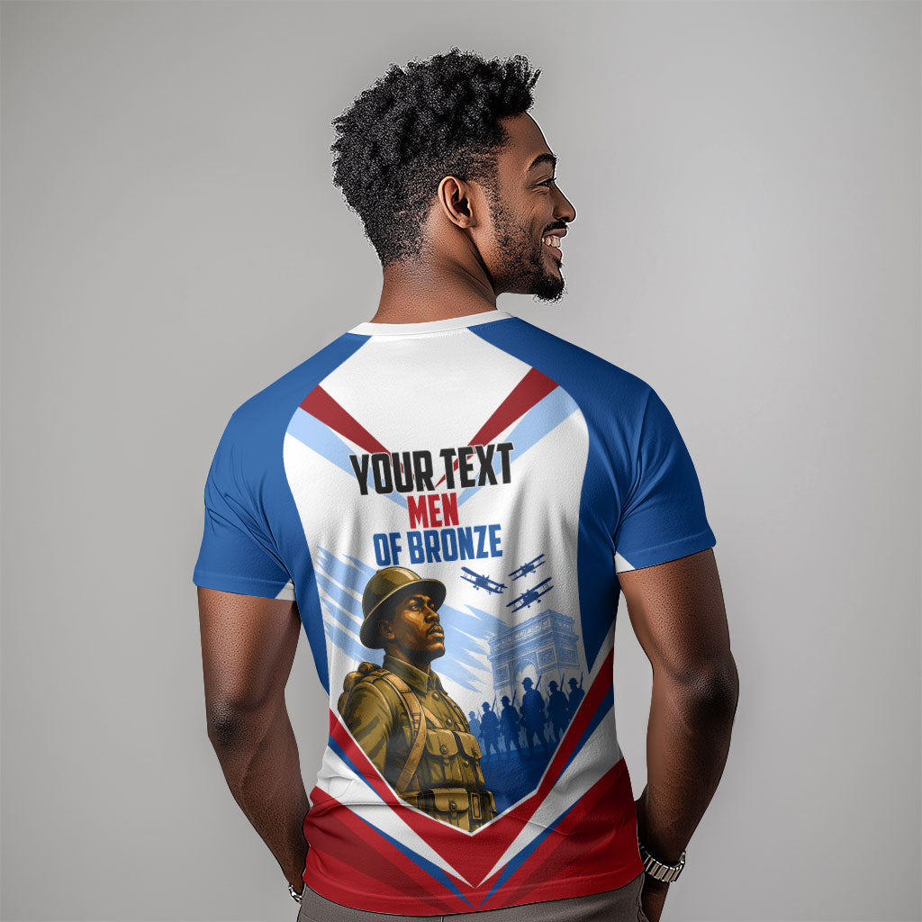 Personalized Harlem Hellfighters T shirt Vintage WWI Military History Patriotic Art