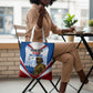 Personalized Harlem Hellfighters Tote Bag Vintage WWI Military History Patriotic Art