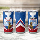 Personalized Harlem Hellfighters Tumbler Cup Vintage WWI Military History Patriotic Art