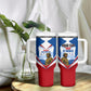 Personalized Harlem Hellfighters Tumbler With Handle Vintage WWI Military History Patriotic Art