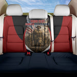 Personalized Harlem Hellfighters Back Car Seat Cover WWI African American Soldiers Patriotic Vintage Art