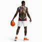 Personalized Harlem Hellfighters Basketball Jersey WWI African American Soldiers Patriotic Vintage Art