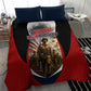 Personalized Harlem Hellfighters Bedding Set WWI African American Soldiers Patriotic Vintage Art