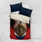 Personalized Harlem Hellfighters Bedding Set WWI African American Soldiers Patriotic Vintage Art