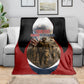 Personalized Harlem Hellfighters Blanket WWI African American Soldiers Patriotic Vintage Art