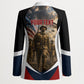 Personalized Harlem Hellfighters Blazer WWI African American Soldiers Patriotic Vintage Art
