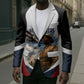 Personalized Harlem Hellfighters Blazer WWI African American Soldiers Patriotic Vintage Art