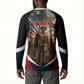 Personalized Harlem Hellfighters Button Sweatshirt WWI African American Soldiers Patriotic Vintage Art
