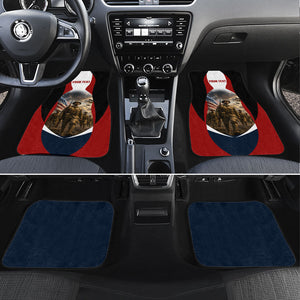 Personalized Harlem Hellfighters Car Mats WWI African American Soldiers Patriotic Vintage Art