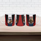 Personalized Harlem Hellfighters Ceramic Mug WWI African American Soldiers Patriotic Vintage Art