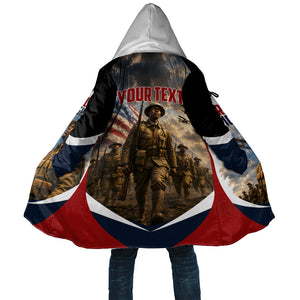 Personalized Harlem Hellfighters Cloak WWI African American Soldiers Patriotic Vintage Art