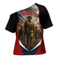 Personalized Harlem Hellfighters Cross Shoulder Shirt WWI African American Soldiers Patriotic Vintage Art