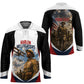 Personalized Harlem Hellfighters Hockey Jersey WWI African American Soldiers Patriotic Vintage Art