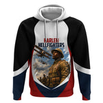Personalized Harlem Hellfighters Hoodie WWI African American Soldiers Patriotic Vintage Art
