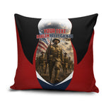 Personalized Harlem Hellfighters Pillow Cover WWI African American Soldiers Patriotic Vintage Art