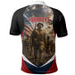 Personalized Harlem Hellfighters Polo Shirt WWI African American Soldiers Patriotic Vintage Art