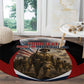 Personalized Harlem Hellfighters Round Carpet WWI African American Soldiers Patriotic Vintage Art
