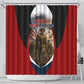 Personalized Harlem Hellfighters Shower Curtain WWI African American Soldiers Patriotic Vintage Art