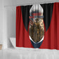 Personalized Harlem Hellfighters Shower Curtain WWI African American Soldiers Patriotic Vintage Art
