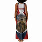 Personalized Harlem Hellfighters Tank Maxi Dress WWI African American Soldiers Patriotic Vintage Art