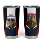 Personalized Harlem Hellfighters Tumbler Cup WWI African American Soldiers Patriotic Vintage Art