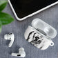 Personalized Harlem Hellfighters AirPods Case WWI African American Soldiers Monochrome Grunge Sketch Art