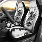 Personalized Harlem Hellfighters Car Seat Cover WWI African American Soldiers Monochrome Grunge Sketch Art