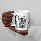 Personalized Harlem Hellfighters Ceramic Mug WWI African American Soldiers Monochrome Grunge Sketch Art