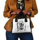 Personalized Harlem Hellfighters Shoulder Handbag WWI African American Soldiers Monochrome Grunge Sketch Art