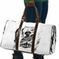Personalized Harlem Hellfighters Travel Bag WWI African American Soldiers Monochrome Grunge Sketch Art