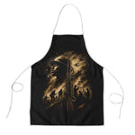 Harlem Hellfighters WWI Soldier Apron Vintage Military Jazz Band Artwork