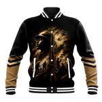 Harlem Hellfighters WWI Soldier Baseball Jacket Vintage Military Jazz Band Artwork