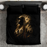 Harlem Hellfighters WWI Soldier Bedding Set Vintage Military Jazz Band Artwork