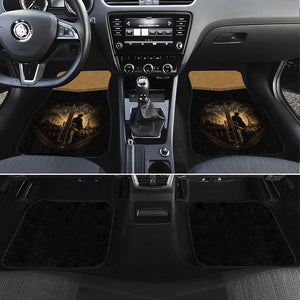 Harlem Hellfighters WWI Soldier Car Mats Vintage Military Jazz Band Artwork