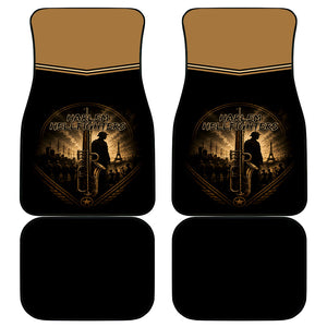 Harlem Hellfighters WWI Soldier Car Mats Vintage Military Jazz Band Artwork