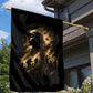 Harlem Hellfighters WWI Soldier Garden Flag Vintage Military Jazz Band Artwork
