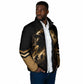 Harlem Hellfighters WWI Soldier Padded Jacket Vintage Military Jazz Band Artwork