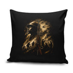 Harlem Hellfighters WWI Soldier Pillow Cover Vintage Military Jazz Band Artwork