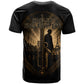 Harlem Hellfighters WWI Soldier T shirt Vintage Military Jazz Band Artwork