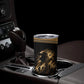 Harlem Hellfighters WWI Soldier Tumbler Cup Vintage Military Jazz Band Artwork