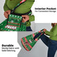 Sudan Christmas Grocery Bag Green Red Xmas Camel Snowflake and Coat of Arms - African Pride