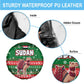 Sudan Christmas Spare Tire Cover Green Red Xmas Camel Snowflake and Coat of Arms - African Pride