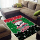 Sudan Christmas Area Rug Red Green Black Xmas Santa Sleigh and Map - African Pride