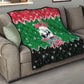 Sudan Christmas Quilt Red Green Black Xmas Santa Sleigh and Map - African Pride