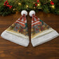 Zambia Christmas Santa Hat African Animals Tree Snowflakes and National Emblem - African Pride