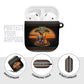 African Safari Animals Christmas AirPods Case Savannah Wildlife Festive Holiday Tribal Pattern