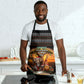 African Safari Animals Christmas Apron Savannah Wildlife Festive Holiday Tribal Pattern