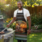 African Safari Animals Christmas Apron Savannah Wildlife Festive Holiday Tribal Pattern