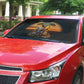 African Safari Animals Christmas Auto Sun Shade Savannah Wildlife Festive Holiday Tribal Pattern
